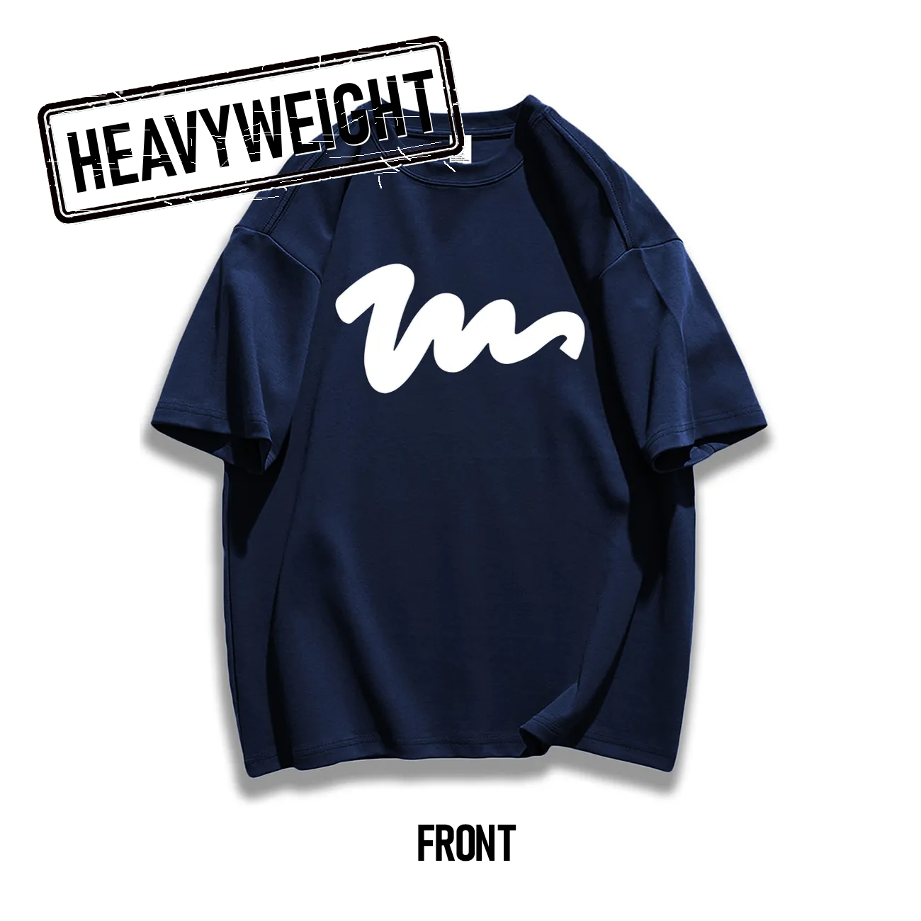 260GSM Scribble Graphic Oversized Tee