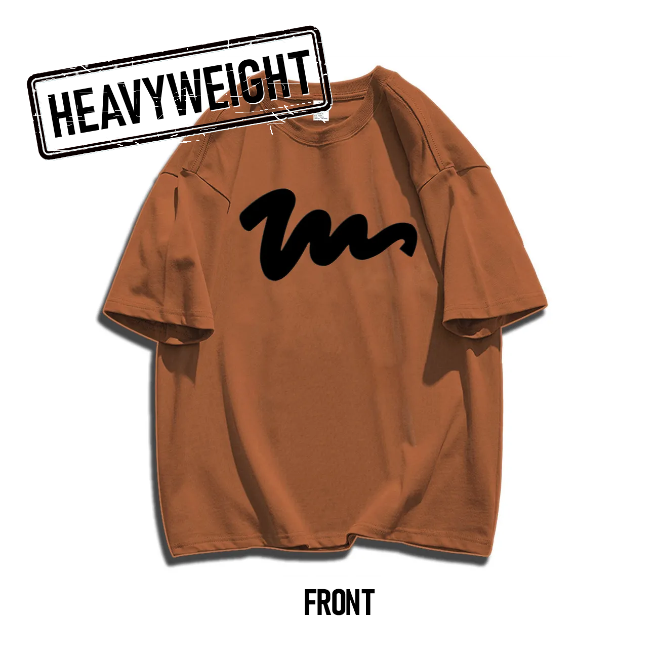 260GSM Scribble Graphic Oversized Tee