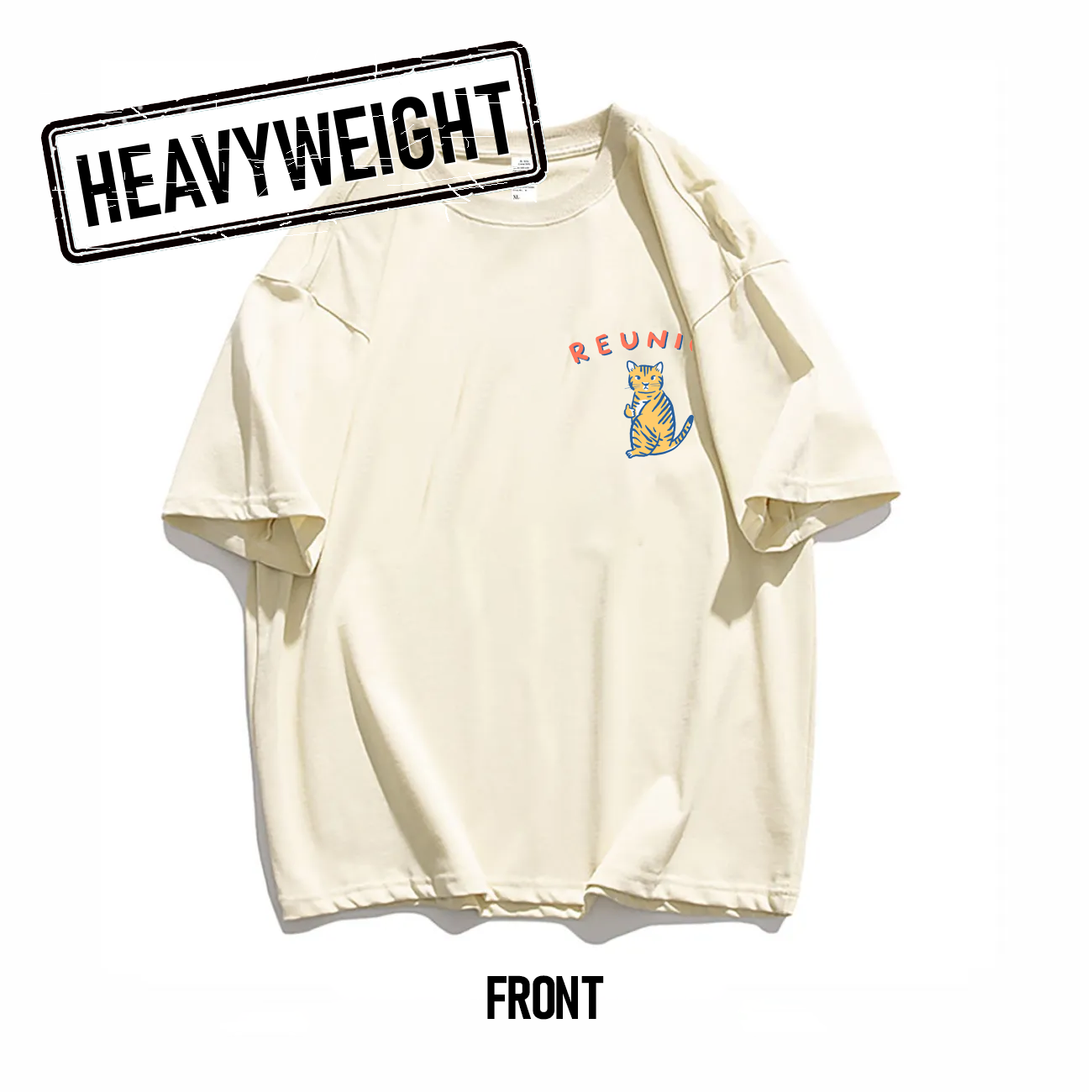 260GSM Wildcats Reunion Graphic Oversized Tee