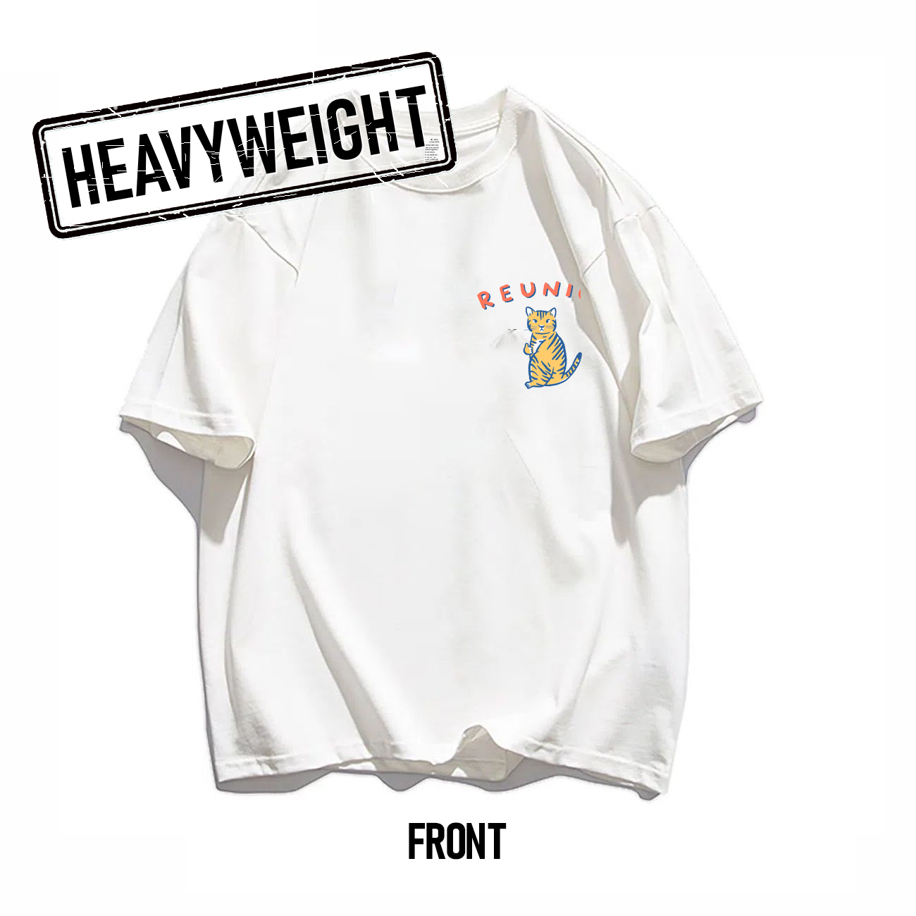 260GSM Wildcats Reunion Graphic Oversized Tee