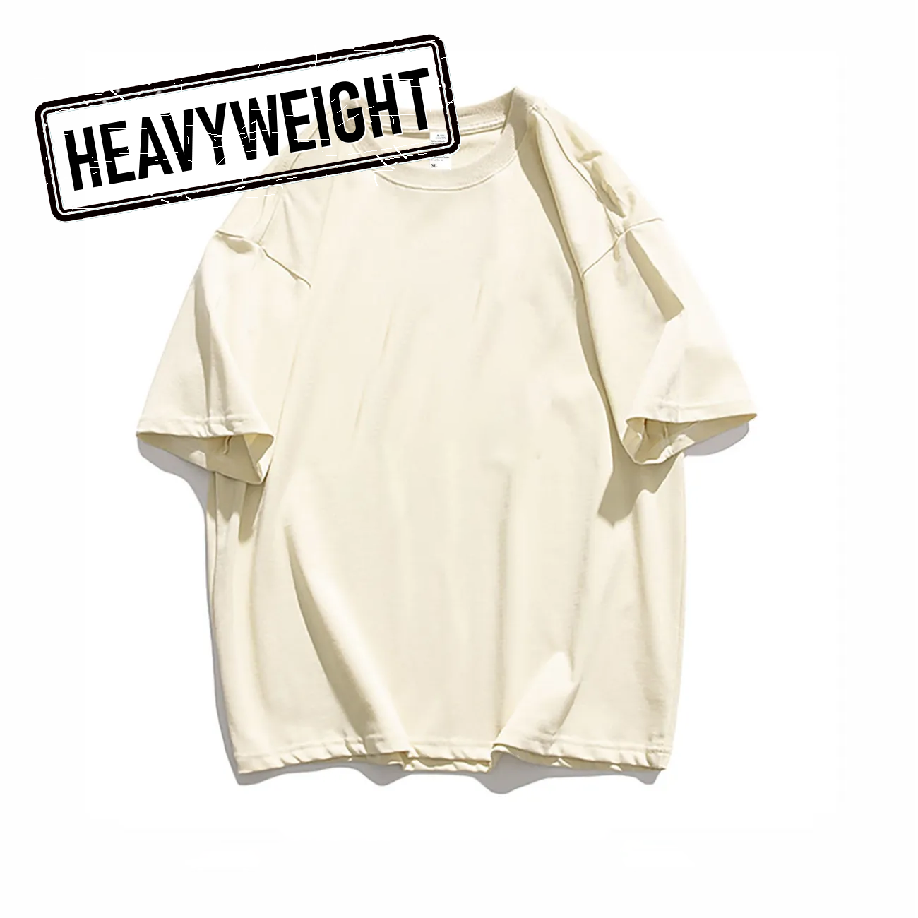 260GSM Heavyweight Oversized Embroidered Tee