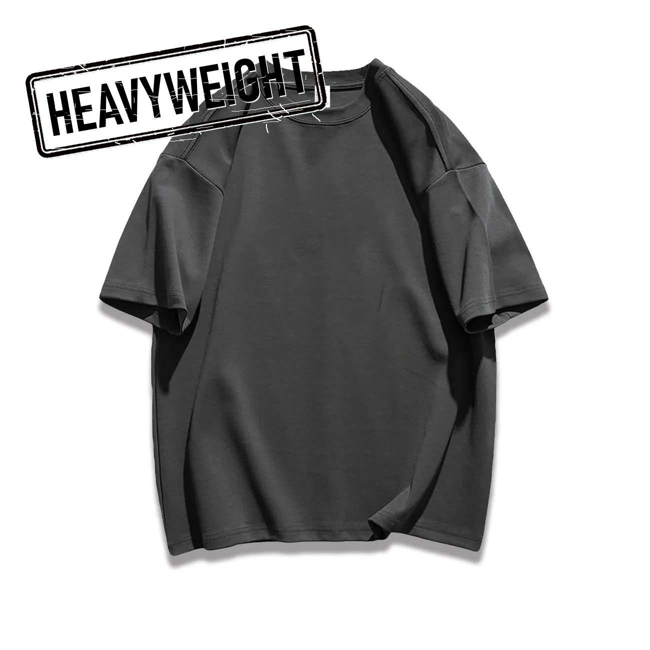 260GSM Heavyweight Oversized Embroidered Tee