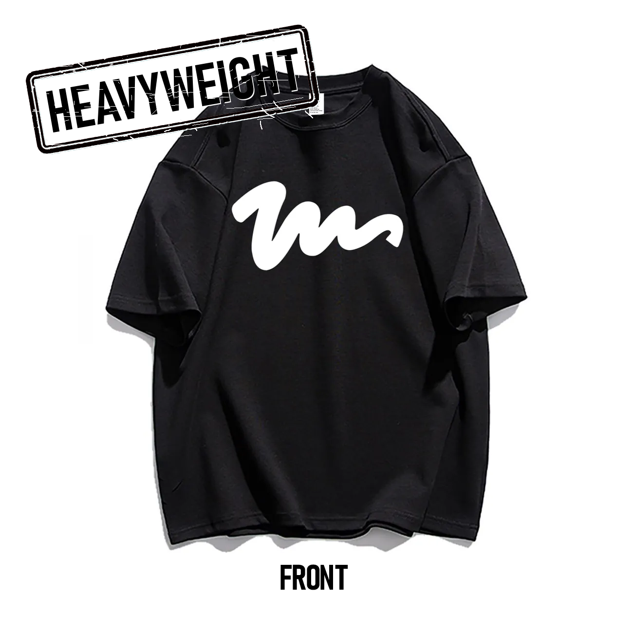 260GSM Scribble Graphic Oversized Tee