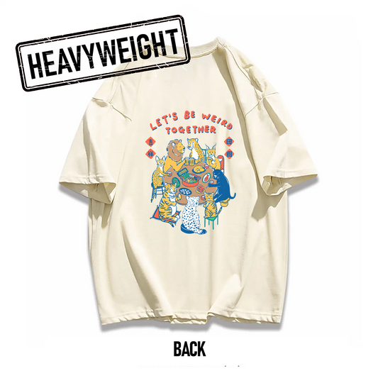 260GSM Wildcats Reunion Graphic Oversized Tee