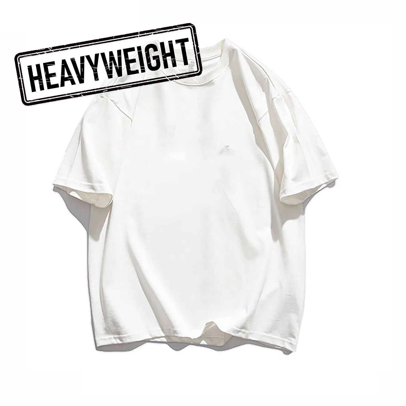 260GSM Heavyweight Oversized Embroidered Tee