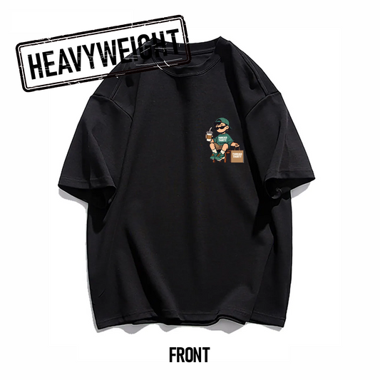 Oversized Heavyweight 260GSM Graphic T-Shirt with T